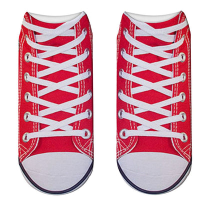 Quirky 3D Design Novelty Ankle Socks