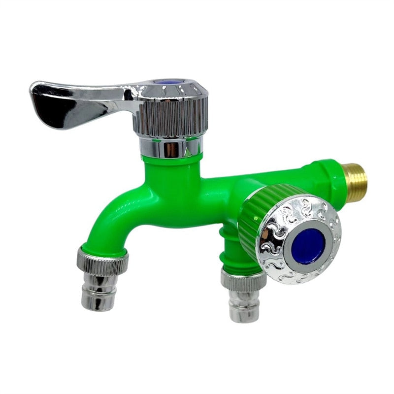 Dual Outlet Adjustable Faucet Adapter