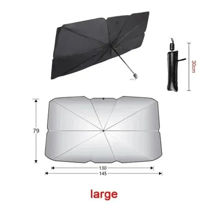 Portable Car Sun Shade Foldable UV Blocker