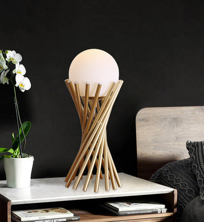 Stylish Round Table Lamp for Modern Decor
