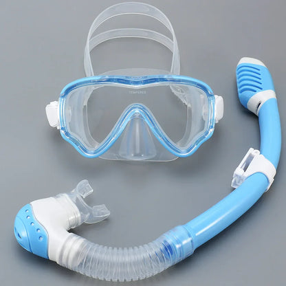 Kids Snorkeling Mask Set with Anti-Fog Lens