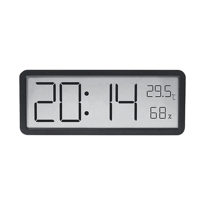 Big LED Digital Clock with Temp and Humidity