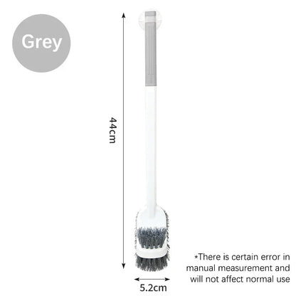 Extended Reach Double Sided Toilet Brush with Holder