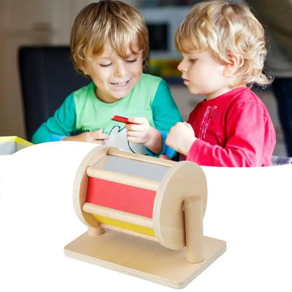 Wooden Baby Rattle and Sorting Toy