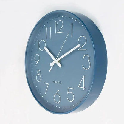 Quiet Small Simple Wall Clock – Contemporary Basic Style