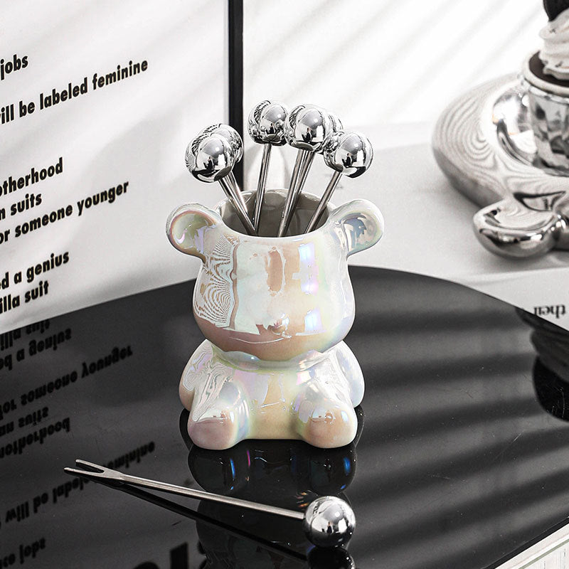 Cute Mini Wooden Fruit Bowl - Fesara