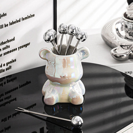 Cute Mini Wooden Fruit Bowl - Fesara
