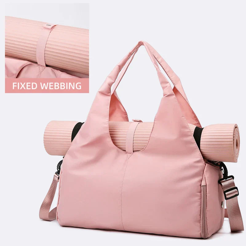 Fesara | Ladies Fitness Bag With Sneaker Pocket