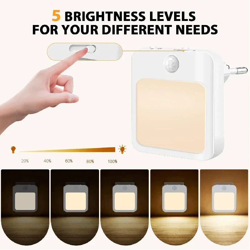 Compact LED Motion Night Lamp