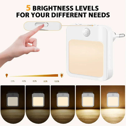 Compact LED Motion Night Lamp