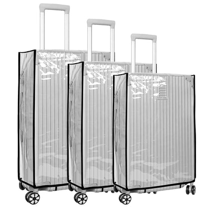 Clear Protective Travel Luggage Cover