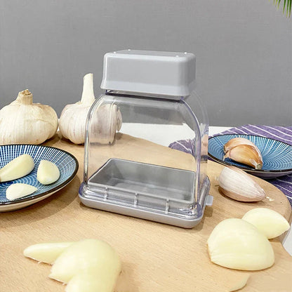 Easy Garlic Crusher and Peeler Tool - Fesara