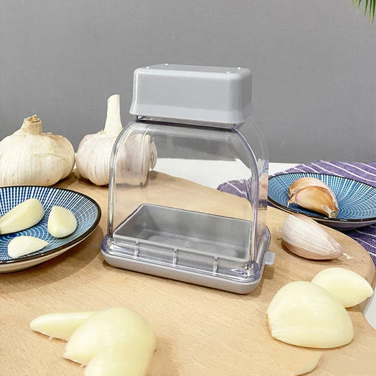 Easy Garlic Crusher and Peeler Tool - Fesara