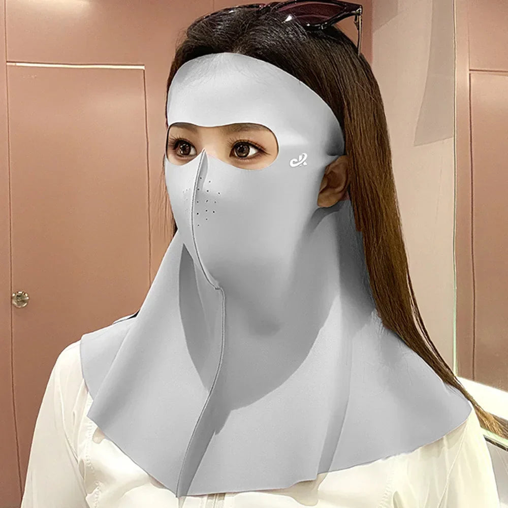 Sunscreen Face Mask with UV Shield