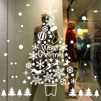 Festive Holiday Window Christmas Decor