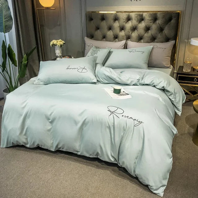 Luxurious Embroidered Duvet Cover Set