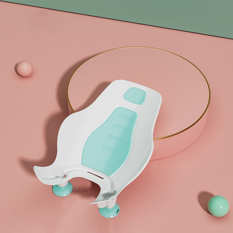 Compact Baby Bath Tub with Suction Cup Base