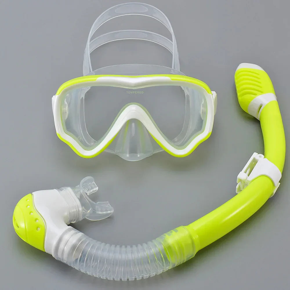Kids Snorkeling Mask Set with Anti-Fog Lens