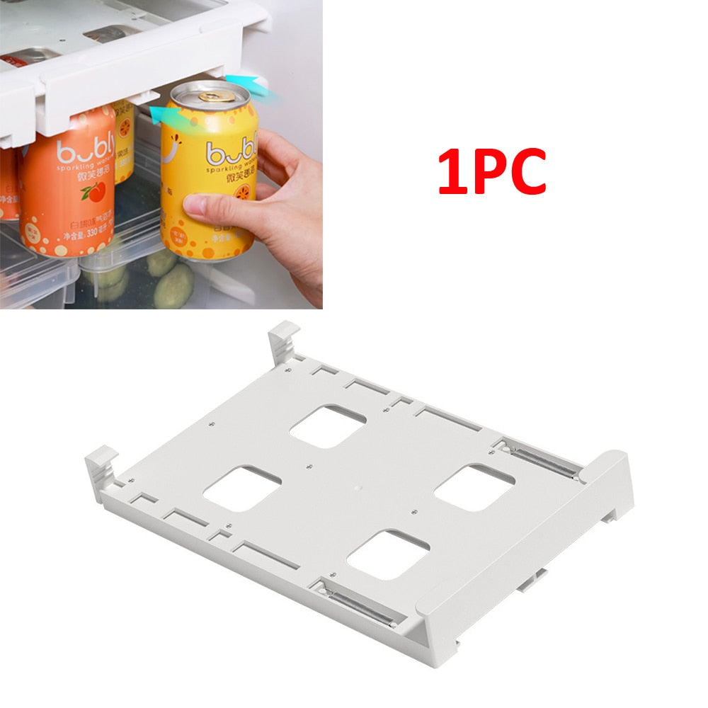 Fesara Adjustable Fridge Drink Shelf Organizer - Fesara
