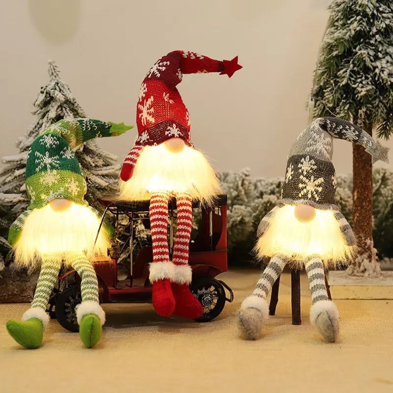 Bright Christmas Figurine Doll