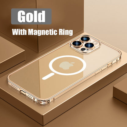 Strong Metal Phone Case with Magnetic Closure
