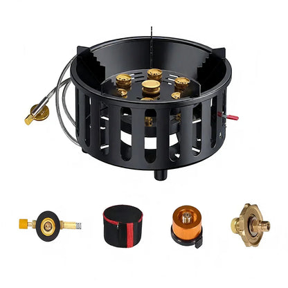 Portable Outdoor Gas Camping Stove with Auto Ignition