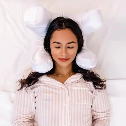 Soft Face Support Pillow Set with Silk Cover