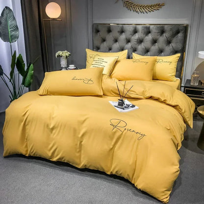 Luxurious Embroidered Duvet Cover Set