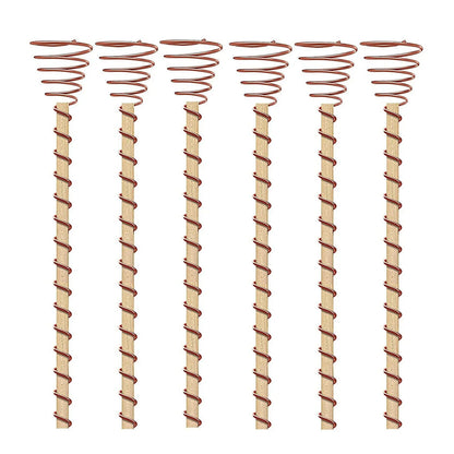Natural Copper Plant Growth Sticks for Indoor Gardens