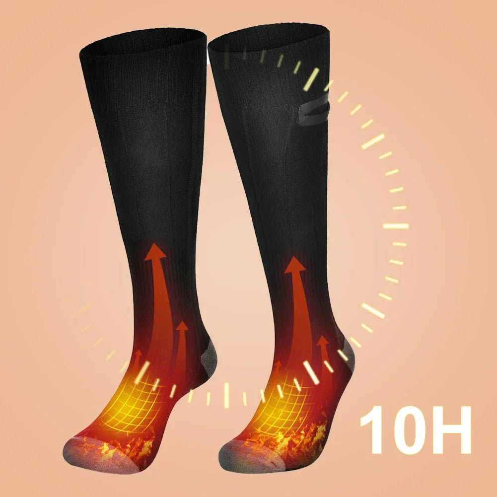 Warm Electric Socks with Battery Pack for Winter