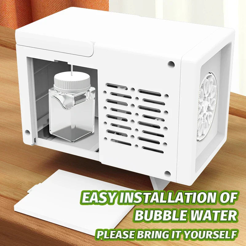 Fun Outdoor Bubble Maker for Kids Automatic Machine
