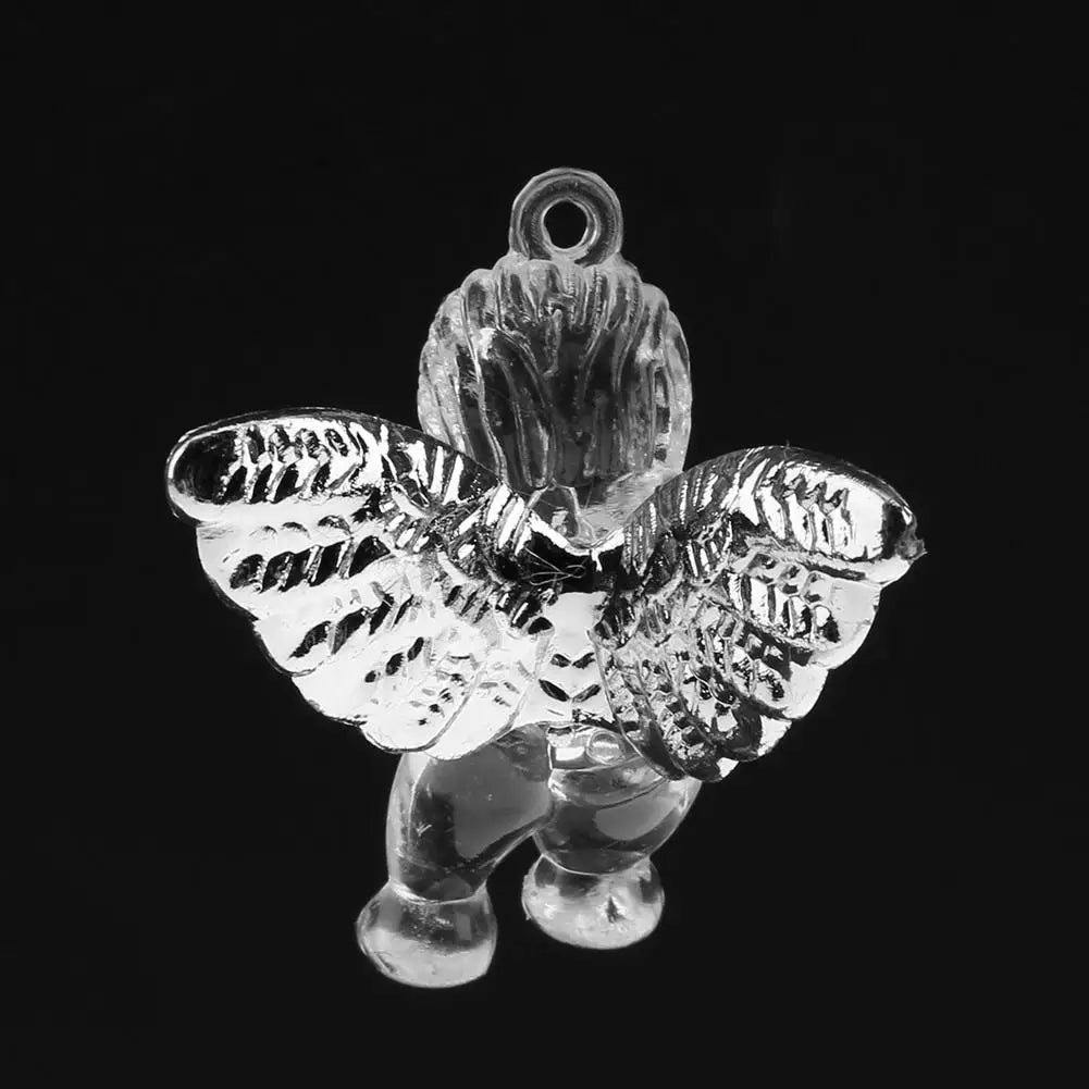 Delicate Metal Wind Chime with Bells and Butterfly Decor