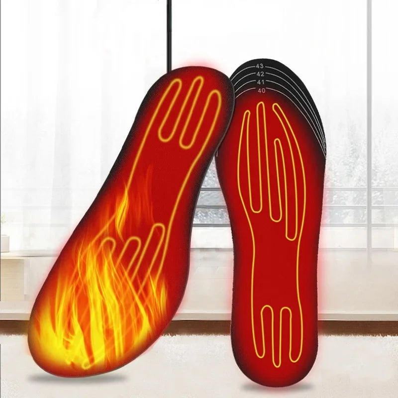 Warm Rechargeable Heated Insoles for Winter Feet
