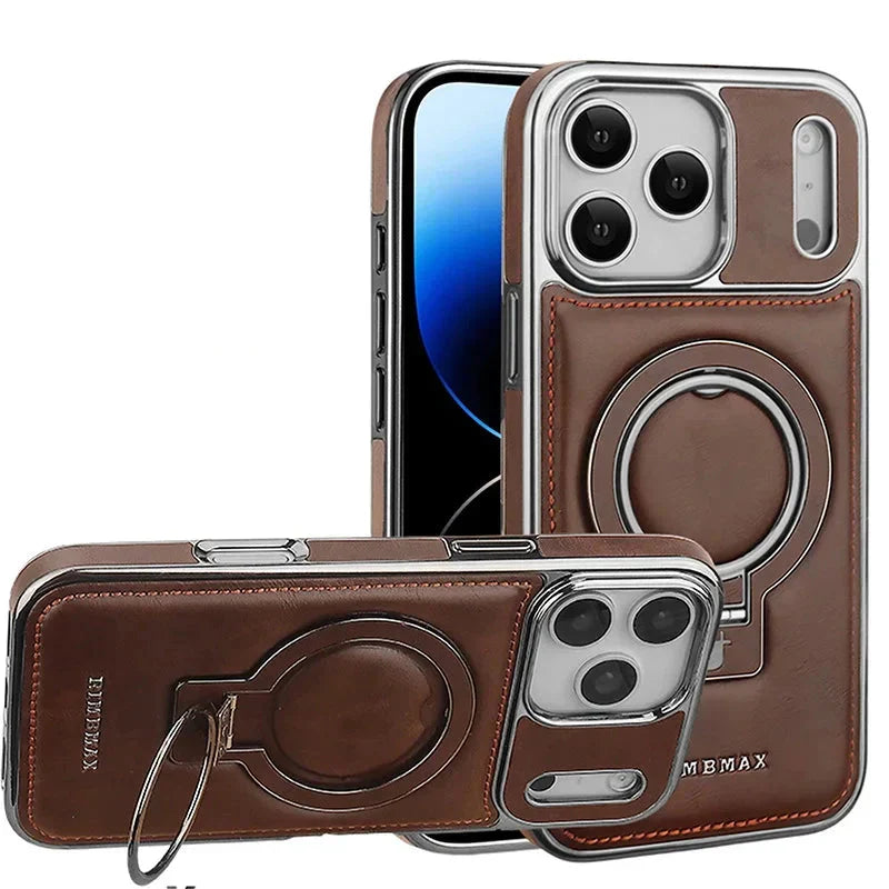 Premium Leather iPhone Case Strong Protection and Style