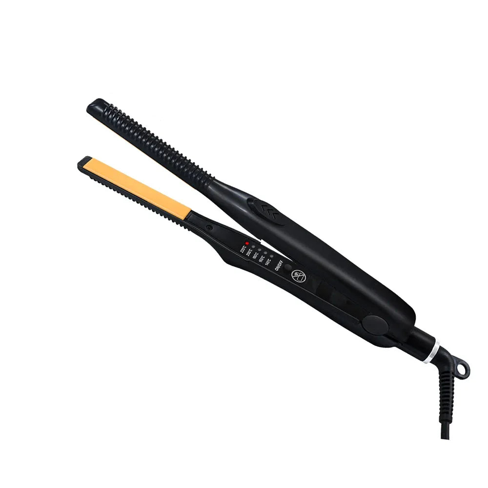 Compact 2-in-1 Hair Straightener Curling Iron