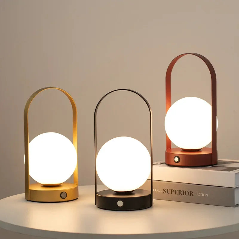 Solar Powered Patio Table Light – Bright Yard Lamp - Fesara