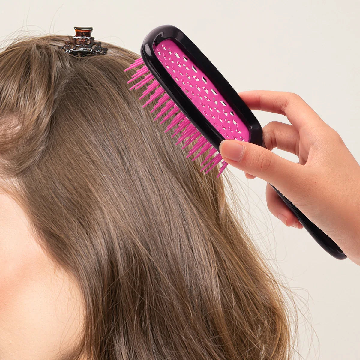 Gentle Detangling Comb for Curly Hair Care