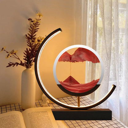 Modern 3D LED Table Lamp Elegant Home Decor