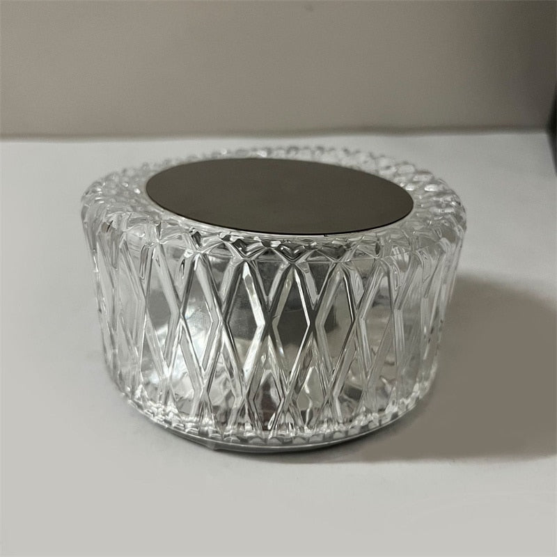 Crystal Bird Cage Desk Lamp