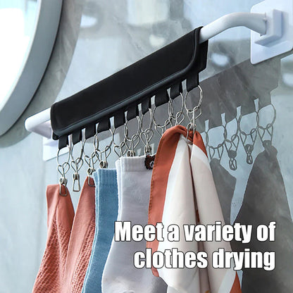 Practical 10 Clip Multi Use Clothing Clip Hanger