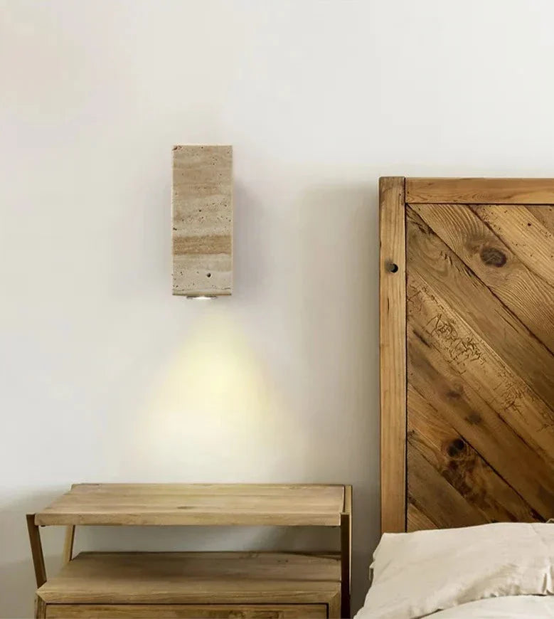 Stylish Stone LED Wall Light