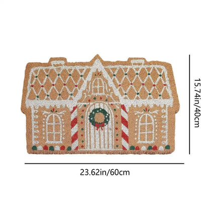 Fesara | Plush Holiday Welcome Mat Non Slip Rug - Fesara
