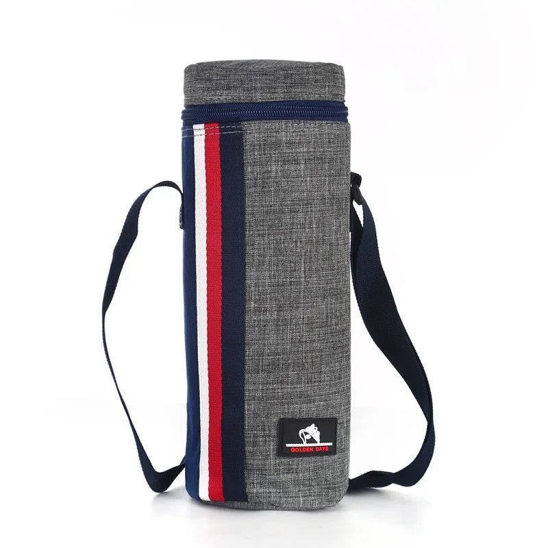 Thermal Insulated Water Bottle Bag 10x10x29cm - Fesara