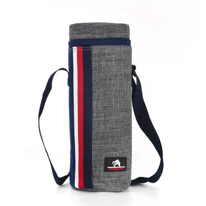 Thermal Insulated Water Bottle Bag 10x10x29cm - Fesara