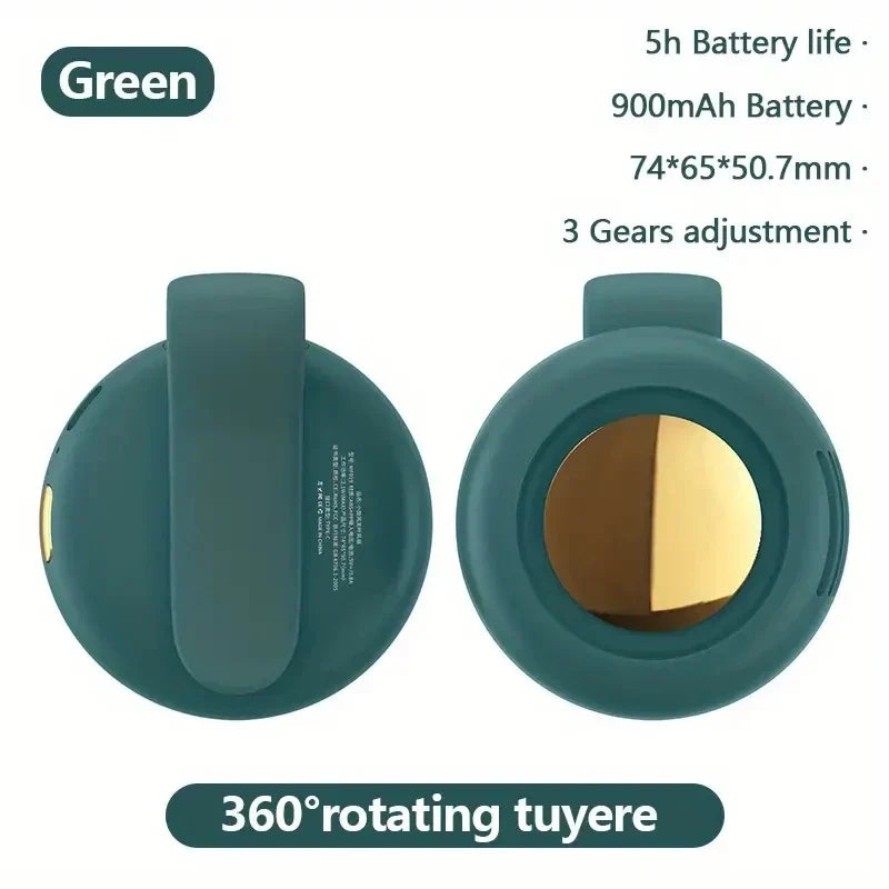 Compact Portable Clip Fan with 360 Rotation - Fesara