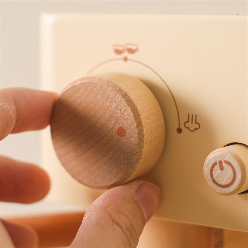 Fun Kids Wooden Coffee Maker Playset