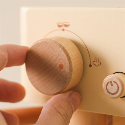 Fun Kids Wooden Coffee Maker Playset