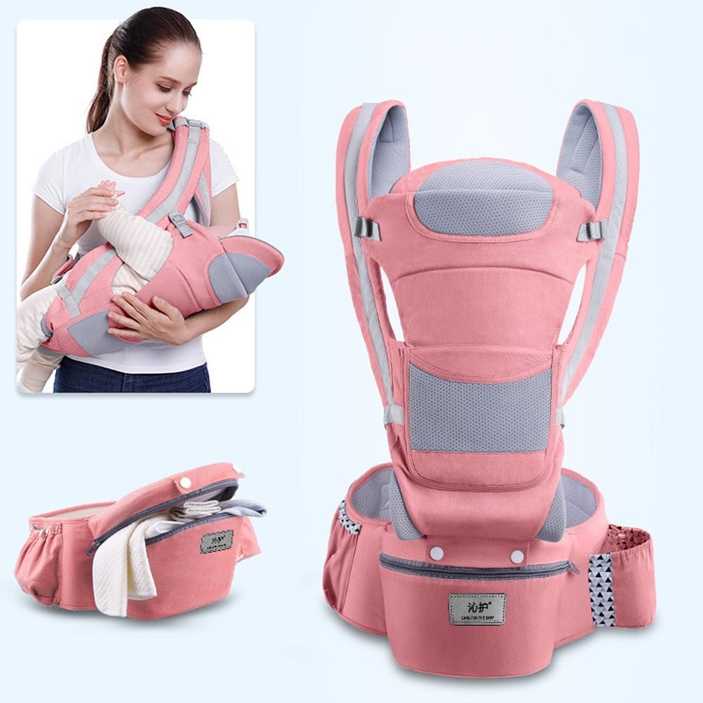 Comfortable Baby Sling with Pocket – Cotton Infant Carrier