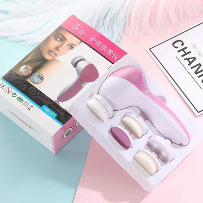 Advanced 5-in-1 Facial Cleanser and Exfoliator Tool