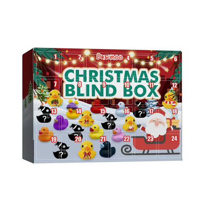 Fun Rubber Duck Christmas Countdown Calendar